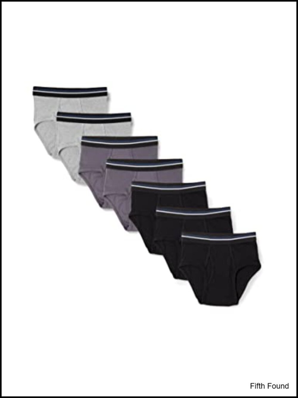Men's Breathable Ribbed Knit Briefs Multipack Cotton Underwear